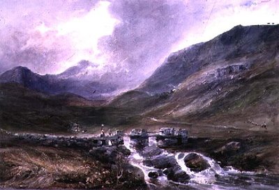 Scène montagneuse galloise - George Bryant Campion