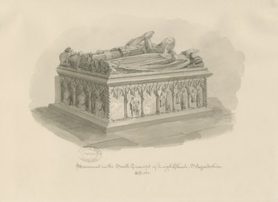 Église de Leigh - Monument de Sir John Aston - George Buckler
