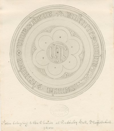 Teddesley Hall - Patène - George Buckler