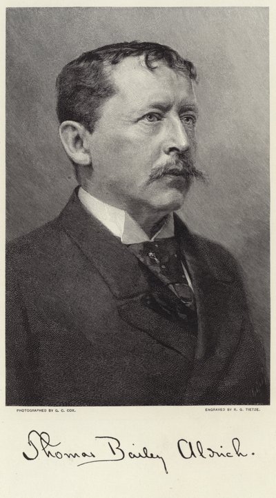 Portrait de Thomas Bailey Aldrich - George C. Cox