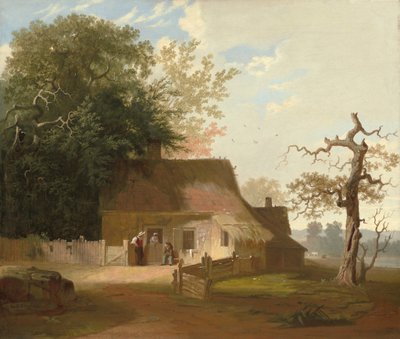 Paysage de Cottage - George Caleb Bingham
