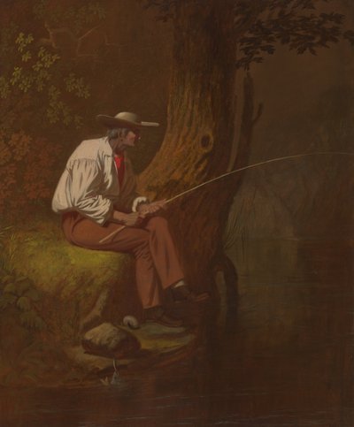 Pêcheur du Mississippi - George Caleb Bingham