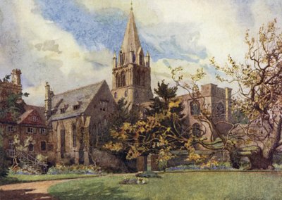Oxford : Christ Church depuis l