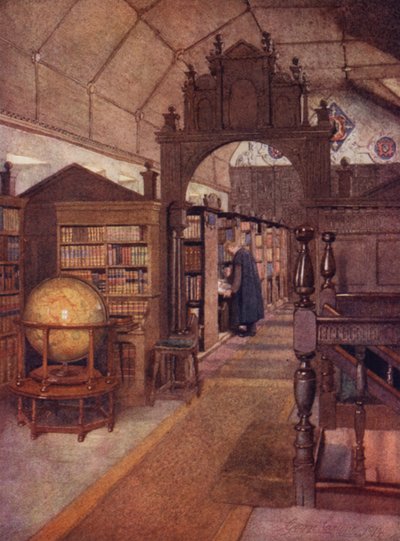 Oxford : bibliothèque de Merton - George Carline