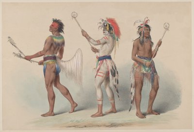 Joueurs de Balle - George Catlin