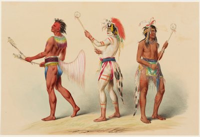 Joueurs de balle - George Catlin
