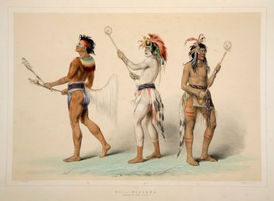 Joueurs de balle - George Catlin