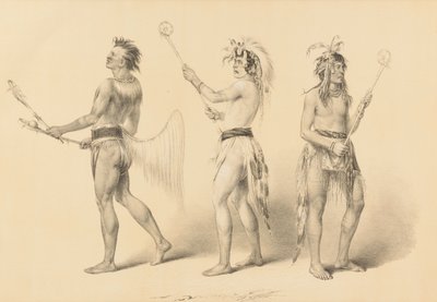 Joueurs de ballon--no. 21 - George Catlin