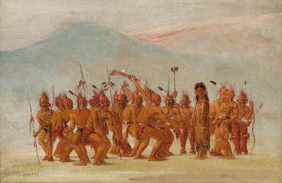 Danse sur le Berdash - George Catlin