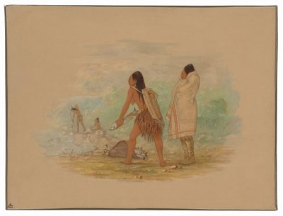 Indiens Têtes-Plates - George Catlin