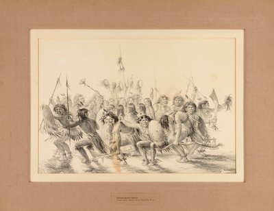 Danse indienne du cuir chevelu--no. 31 - George Catlin