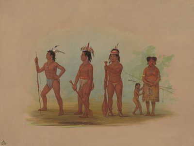 Indiens Klatsop, 1855-1869 - George Catlin