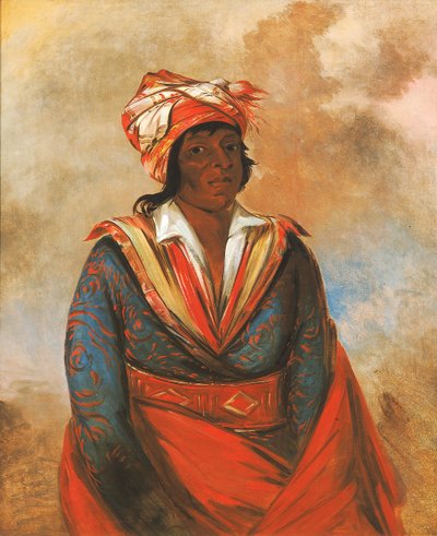 Kút-tee-o-túb-bee, comment il a tué, un brave reconnu - George Catlin