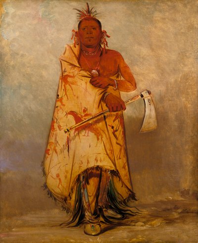 Le-sháw-loo-láh-le-hoo, Grand Élan, Chef des Skidi Wolf Pawnee - George Catlin