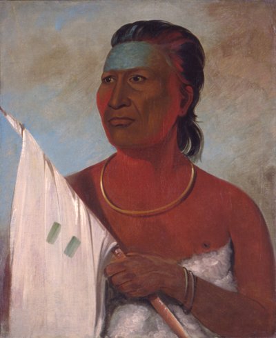 Náh-pope, Soup, conseiller de Black Hawk - George Catlin