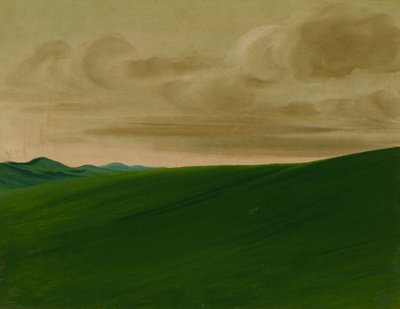 Nishnabottana Bluffs, Haut-Missouri - George Catlin