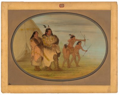 Indiens Ojibbeway - George Catlin