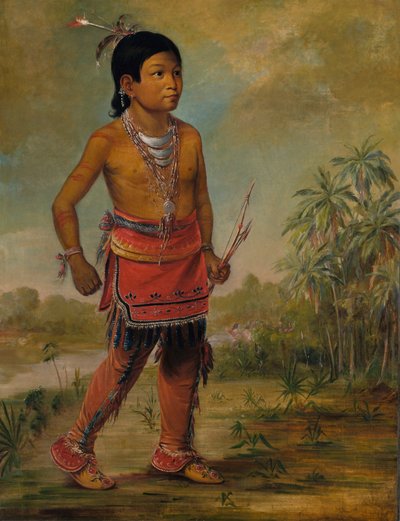 Osceola Nick-a-no-chee, un garçon - George Catlin