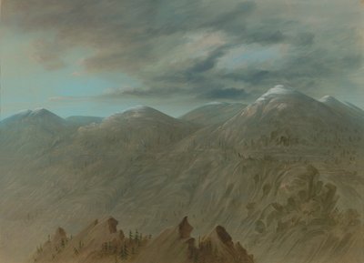 Montagnes de la rivière Salmon, 1855-1869 - George Catlin