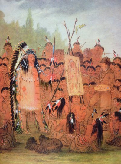 Autoportrait, vers 1835 - George Catlin