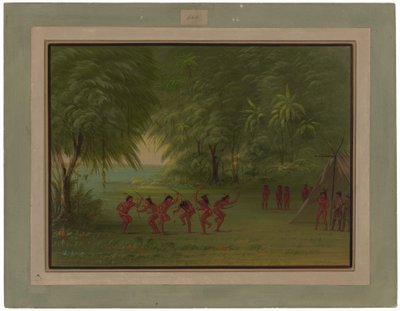 Campement tapuya - George Catlin