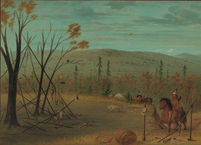 Les Frères Cheyenne revenant de leur chasse d