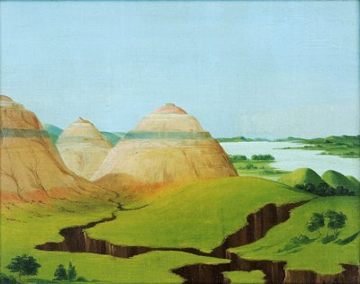 Les trois dômes, les falaises d