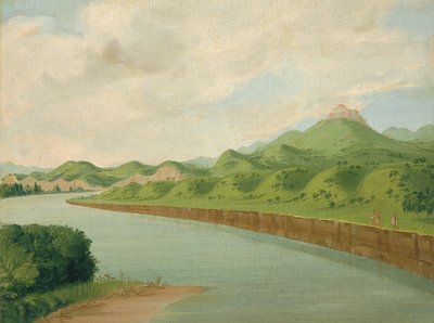 La Tour, 1100 miles au-dessus de St. Louis - George Catlin
