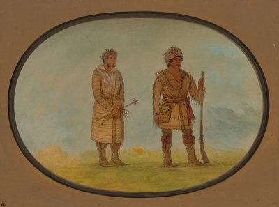 Deux chefs Cherokee, 1861-1869 - George Catlin