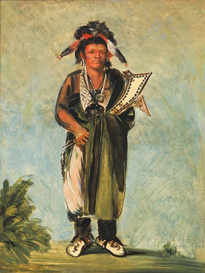 Wah-kón-ze-kaw, le serpent - George Catlin
