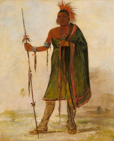 Wash-ím-pe-shee, un fou, un guerrier émérite - George Catlin