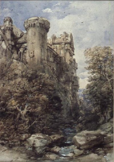 Château de Craigmillar - George Cattermole