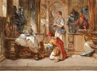 Figures et armures - George Cattermole