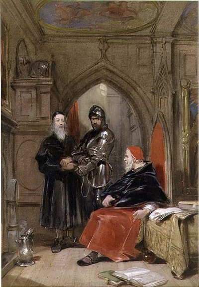 Inspection de la garde - George Cattermole