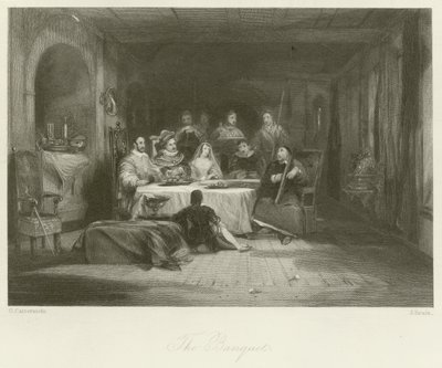 Le Banquet - George Cattermole