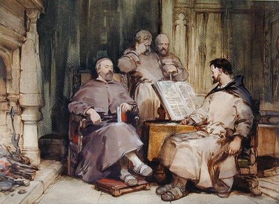 Les Quatre Moines - George Cattermole