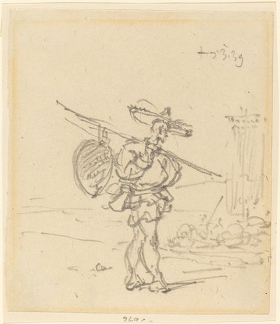 Un paysan chinois - George Chinnery