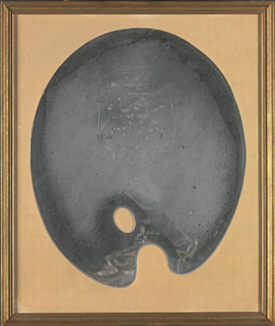 George III Irisches Silber: George Chinnery Palette, präsentiert dem Künstler von den Künstlern von Dublin, 27. Juli 1801 - George Chinnery
