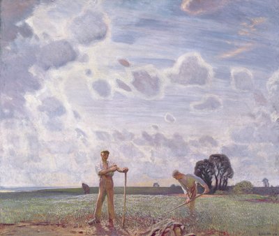 Dans les champs de juin - George Clausen