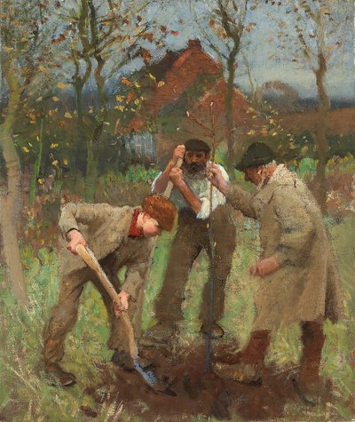Planter un arbre - George Clausen