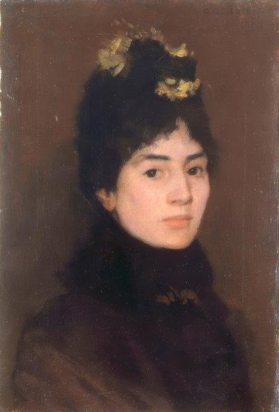 Portrait de Mme Mark Fisher - George Clausen