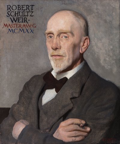 Portrait de Robert W. Schultz Weir - George Clausen
