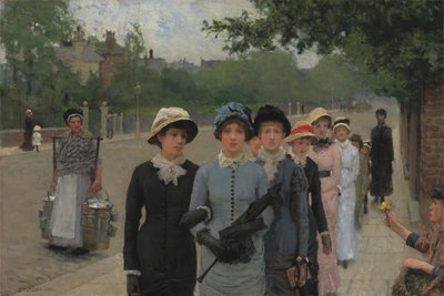 Écolières - George Clausen