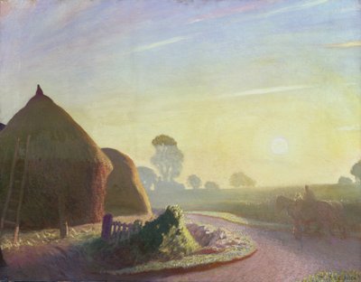 Lever de soleil en septembre - George Clausen