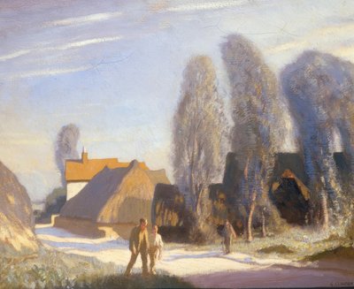 La Ferme au bord de la route - George Clausen