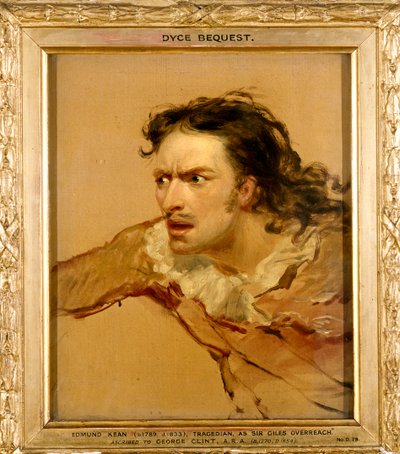 Edmund Kean en Sir Giles Overreach dans "A New Way to Pay Old Debts", vers 1816 - George Clint