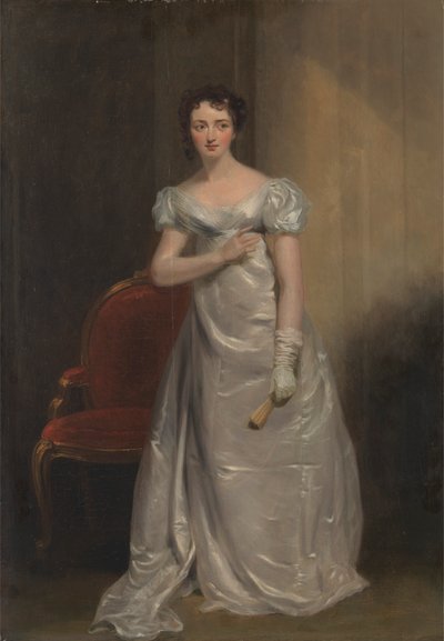 Harriet Smithson en Miss Dorillon, dans "Wives as They Were, and Maids as They Are" d