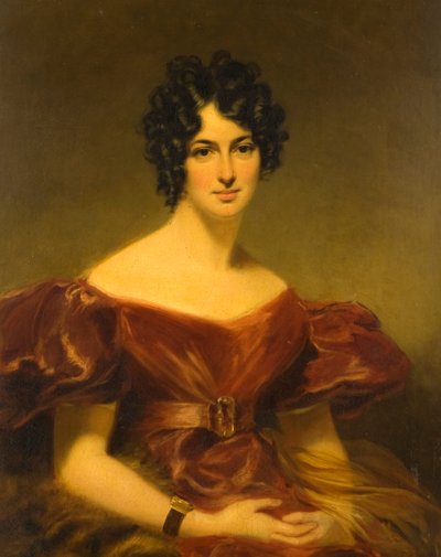 Portrait de Mlle Cecilia Siddons (1794-1868) - George Clint