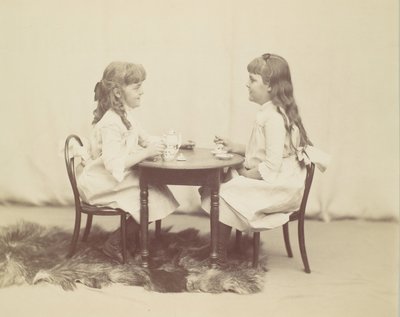 Frances et Ethel de Forest, filles de Robert de Forest - George Collins Cox