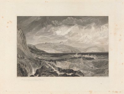 Château de Pendennis et entrée du port de Falmouth - George Cooke